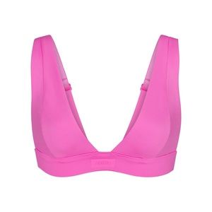 SKIMS Swim Plunge Bikini Top - Taffy
